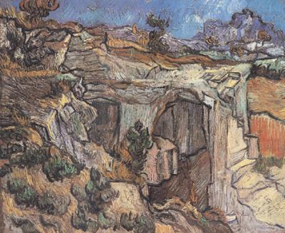 Vincent Van Gogh Entrance to a Quarry near Saint-Remy (nn04) china oil painting image